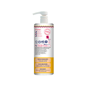 Kit Widi Care Juba Condicionando a Juba Hidro-Nutritivo 1L - 2 Unidades