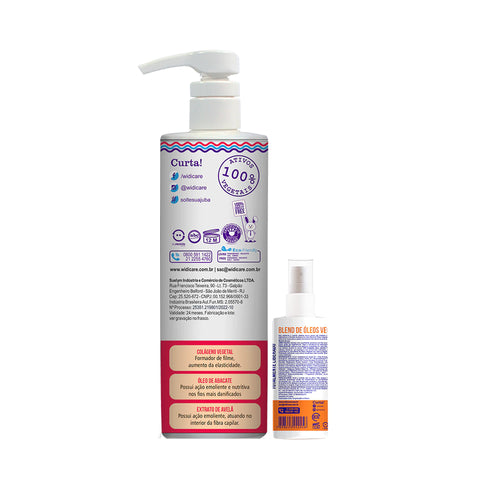 Kit Widi Care Juba - Gommage + Finalizador Juba Blend