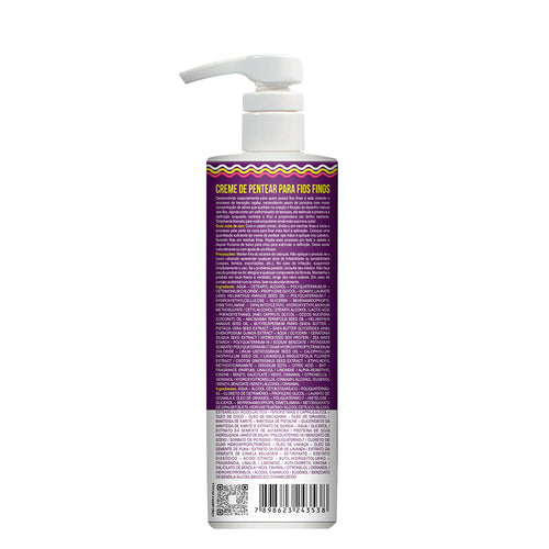 Creme de Pentear Juba Transição Capilar Textura Densa 500ml