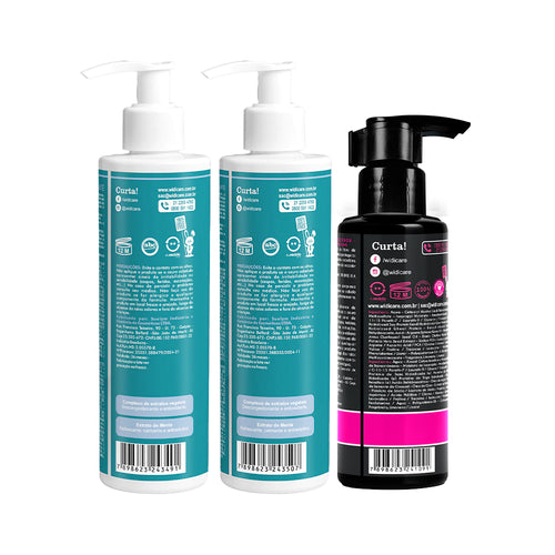 Kit Widi Care Detox Leave In Magic Treatment Moroccan Oil 200ml
