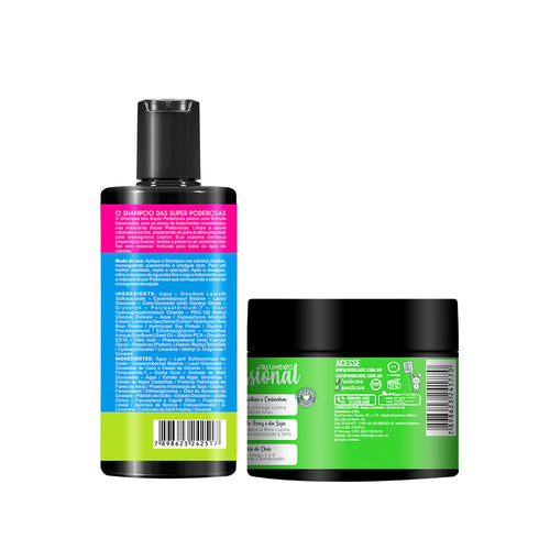 Kit Widi Care Super Poderosas - Shampoo + Máscara Reconstrução