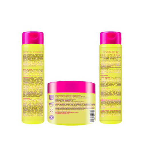 Kit Widi Care Phytomanga - Shampoo + Máscara 300g + Finalizador