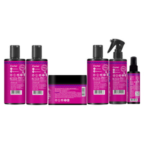 Kit Widi Care Curvas Mágicas - Shampoo + Condicionador + Máscara + Creme de Pentear + Soroh + Névoa Iluminadora