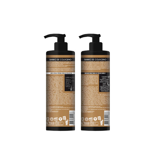 Kit Widi Care Banho de Colágeno - Shampoo 300ml + Máscara 280g