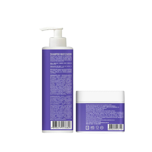 Kit Widi Care Loiro Perfeito - Shampoo Matizador + Máscara Matizadora