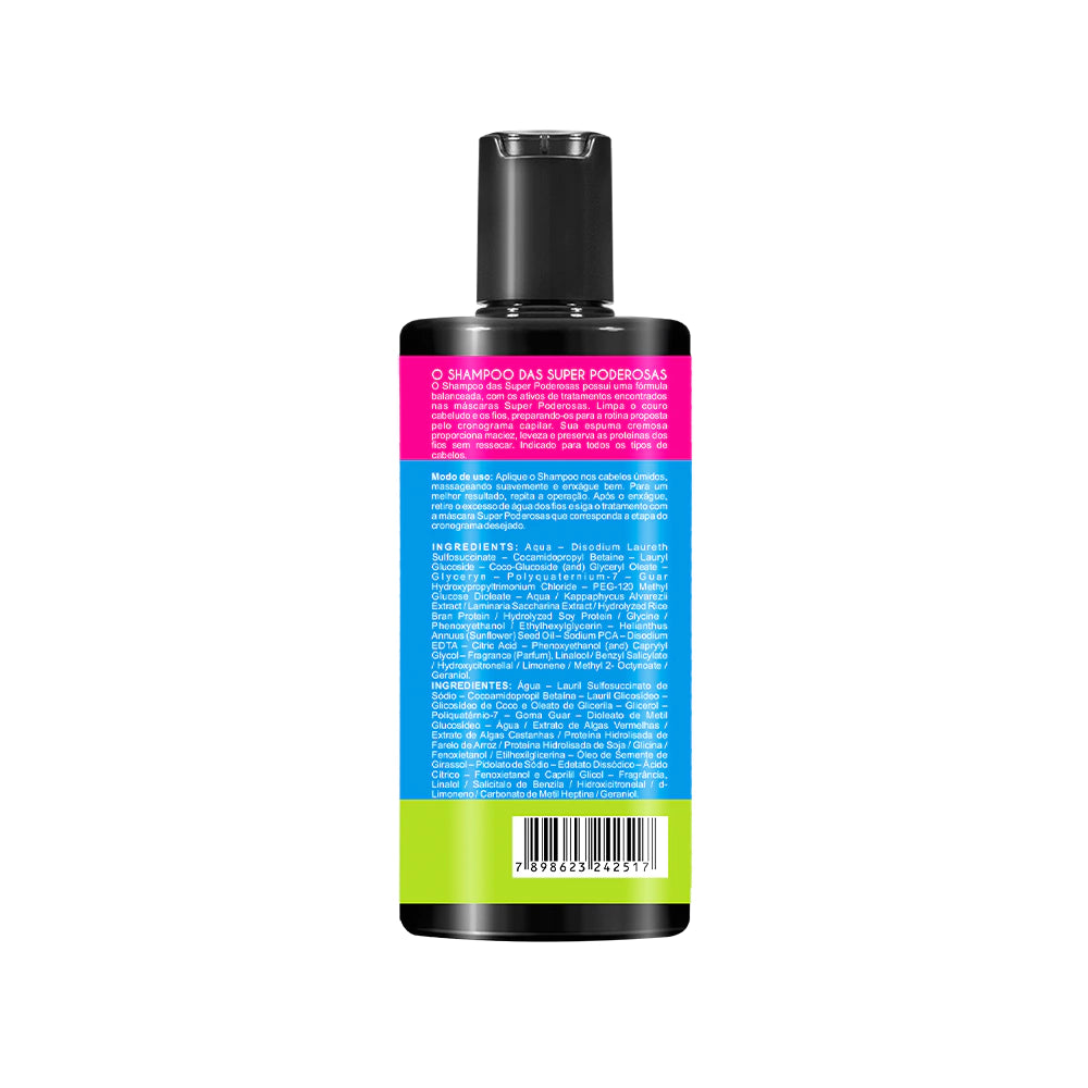 Shampoo Hidratante Super Poderosas 300 ml