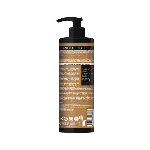 Shampoo Hidro-Reconstrução Banho De Colágeno 300 ml