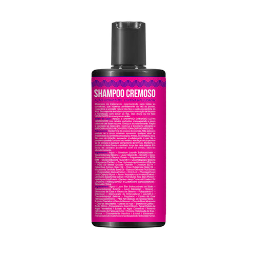 Shampoo Cremoso Ultra Hidratante Curvas Mágicas 300ml