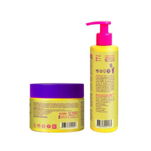Kit Widi Care Phytomanga - Máscara Butter Oil UltraNutritiva + Gelatina Ativadora UltraNutritiva 300g