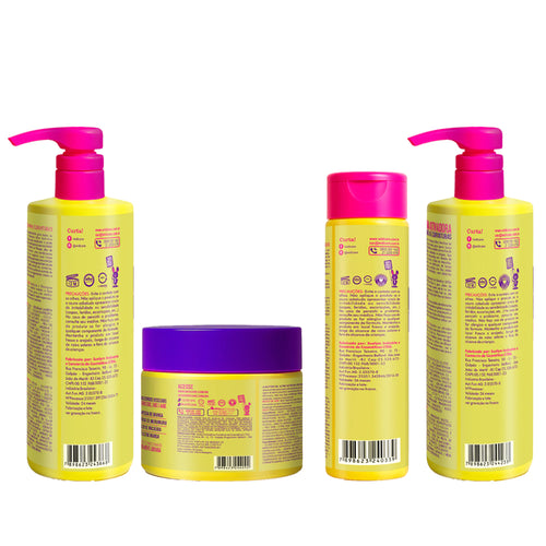Kit Widi Care Phytomanga - Shampoo + Condicionador + Máscara Butter Oil UltraNutritiva + Gelatina UltraNutritiva 500g