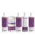 Kit Juba Transição Antiporosidade - Shampoo + Condicionador + Máscara + Acidificante + Butter Oil Antiporosidade + Creme de Pentear Denso 500g